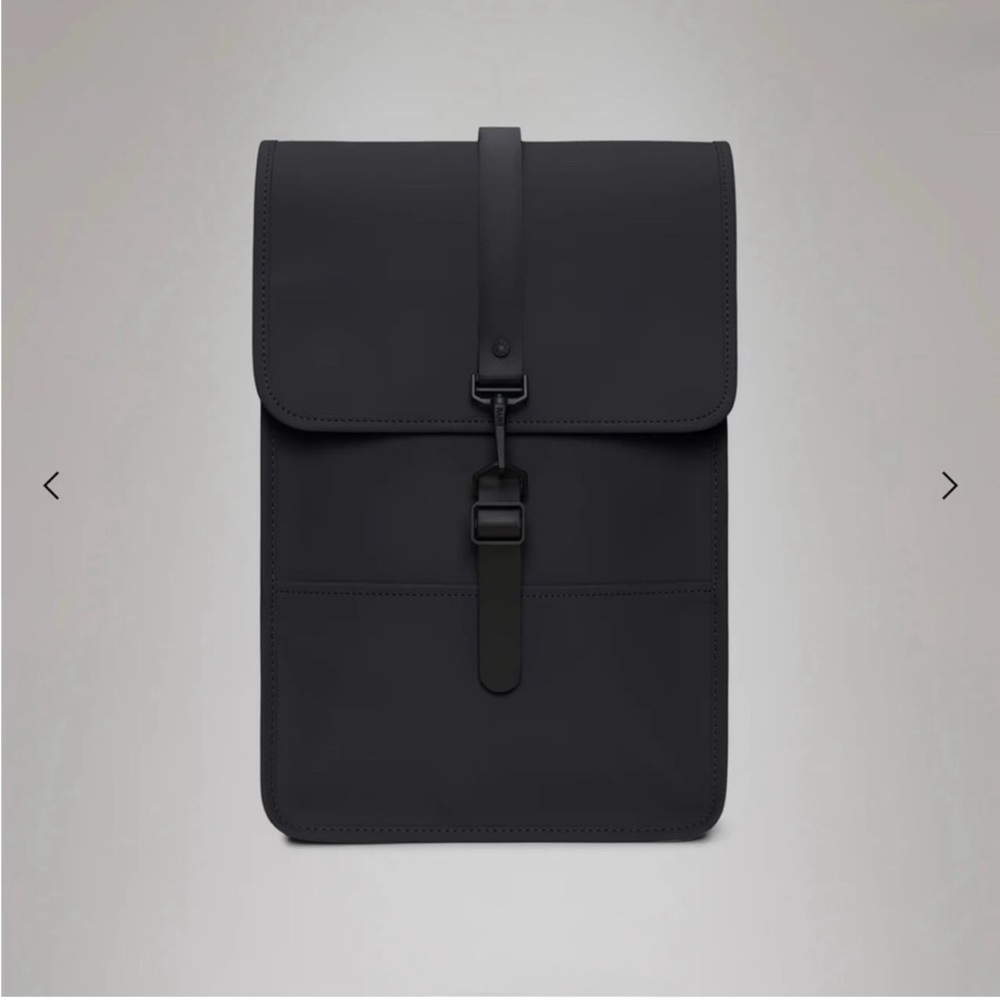 Rains Mini Charcoal Backpack